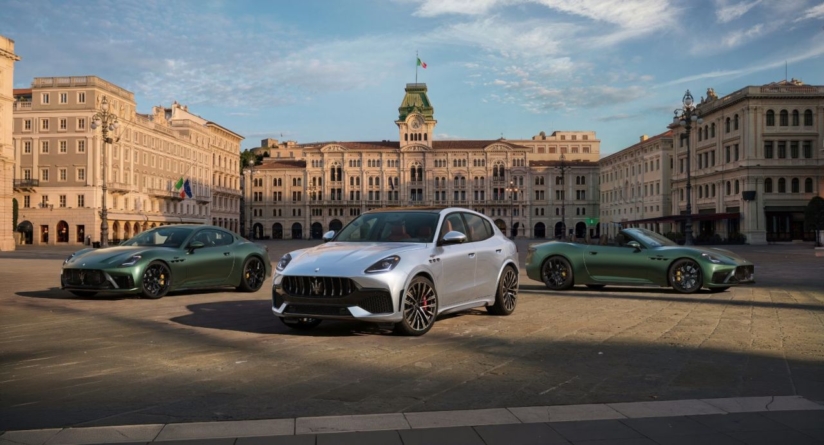 Centenarul Tridentului: Maserati modernizează modelele GranTurismo, GranCabrio și Grecale la 100 de ani de la apariția logo-ului
